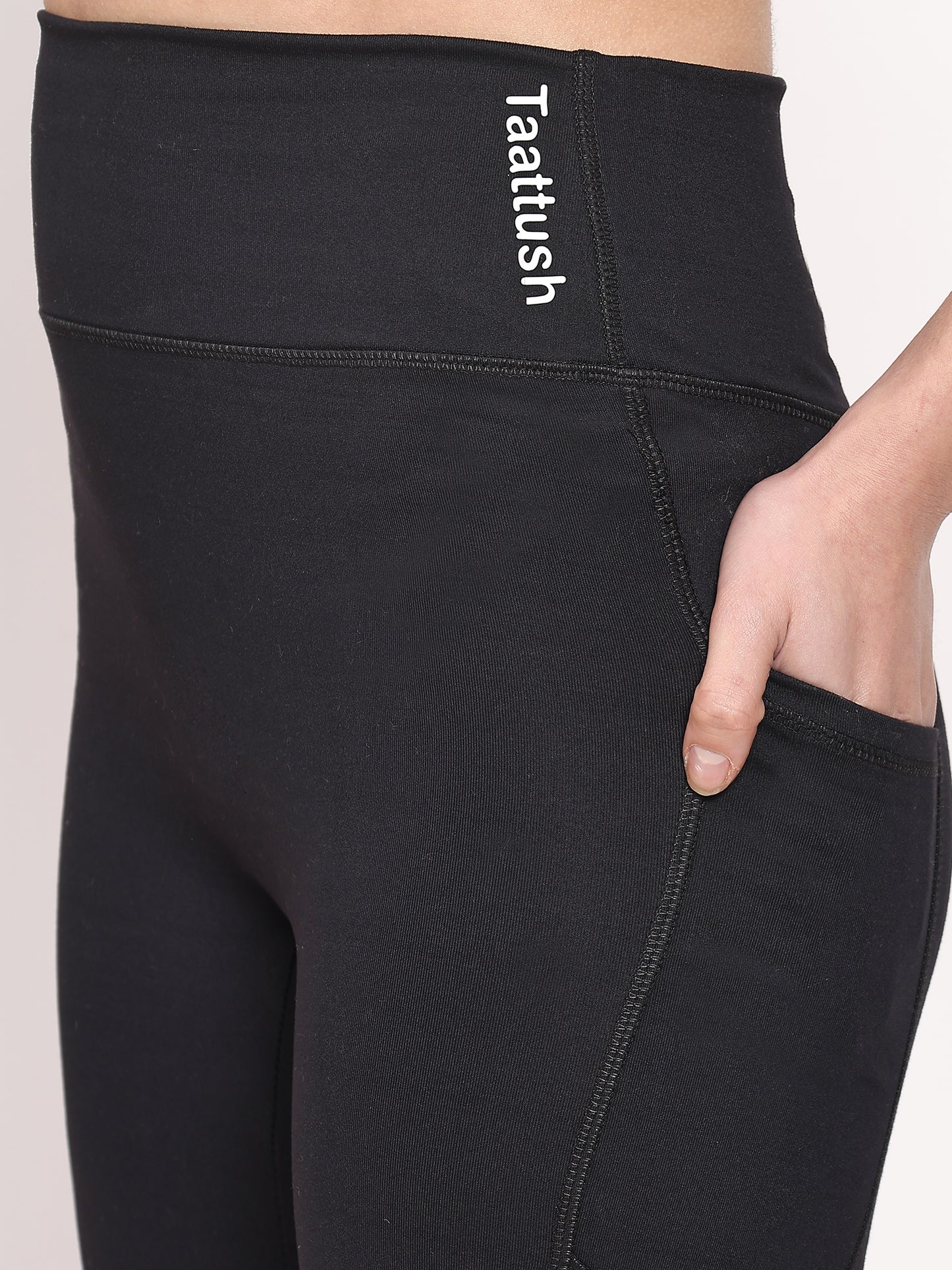 Striped PowerFit Sports Bra & Pocket Leggings Set