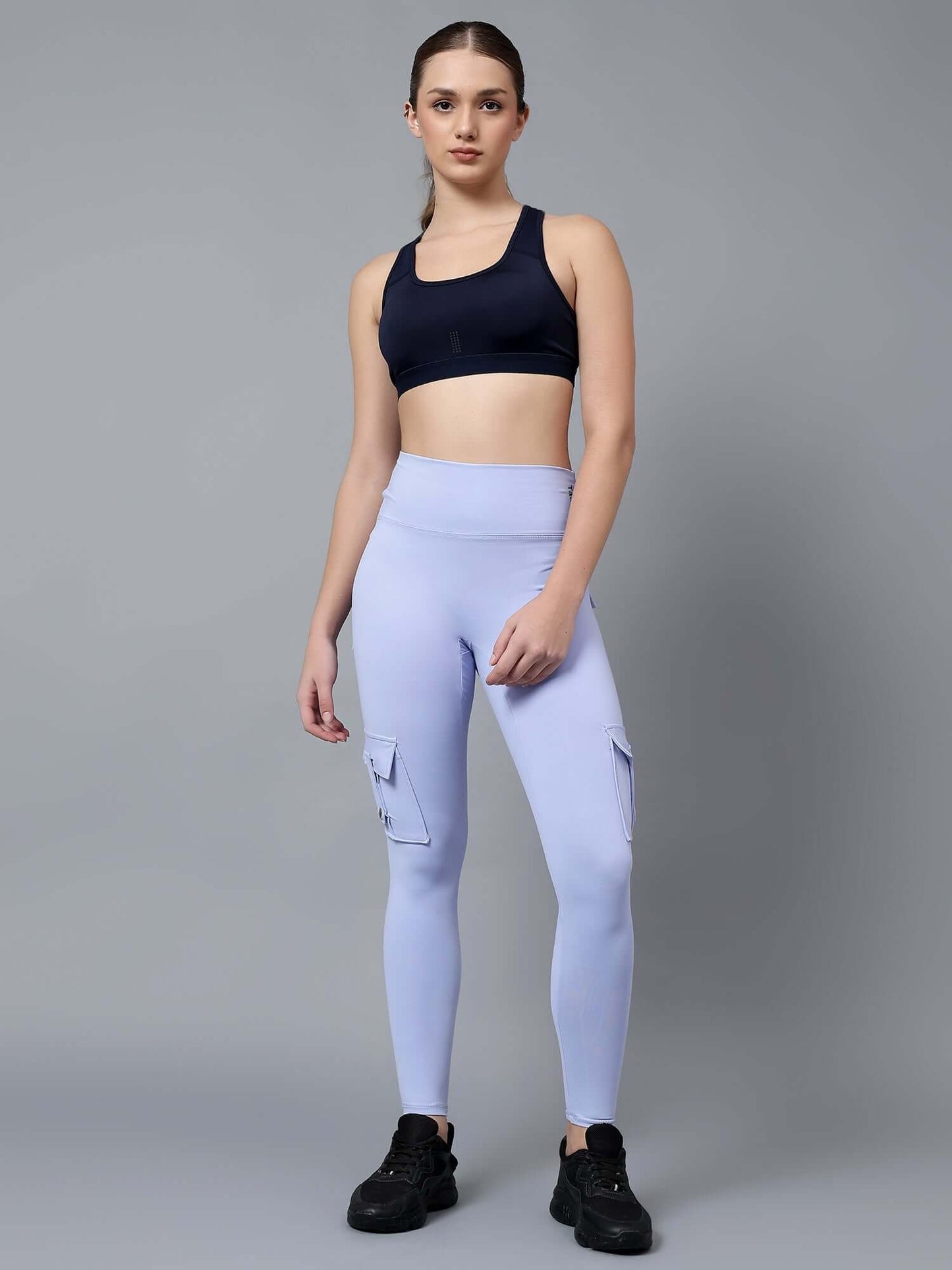 High Waist Out pocket yoga cargo joggers