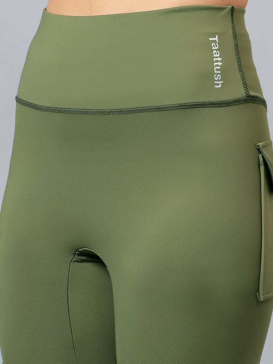 High Waist Out pocket yoga cargo jogger with scrunch