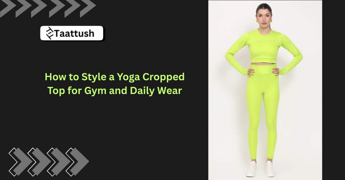 Yoga Cropped Top for Gym