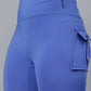 High Waist Out pocket yoga cargo joggers Workout gym booty scrunched butt Leggings push up leggings